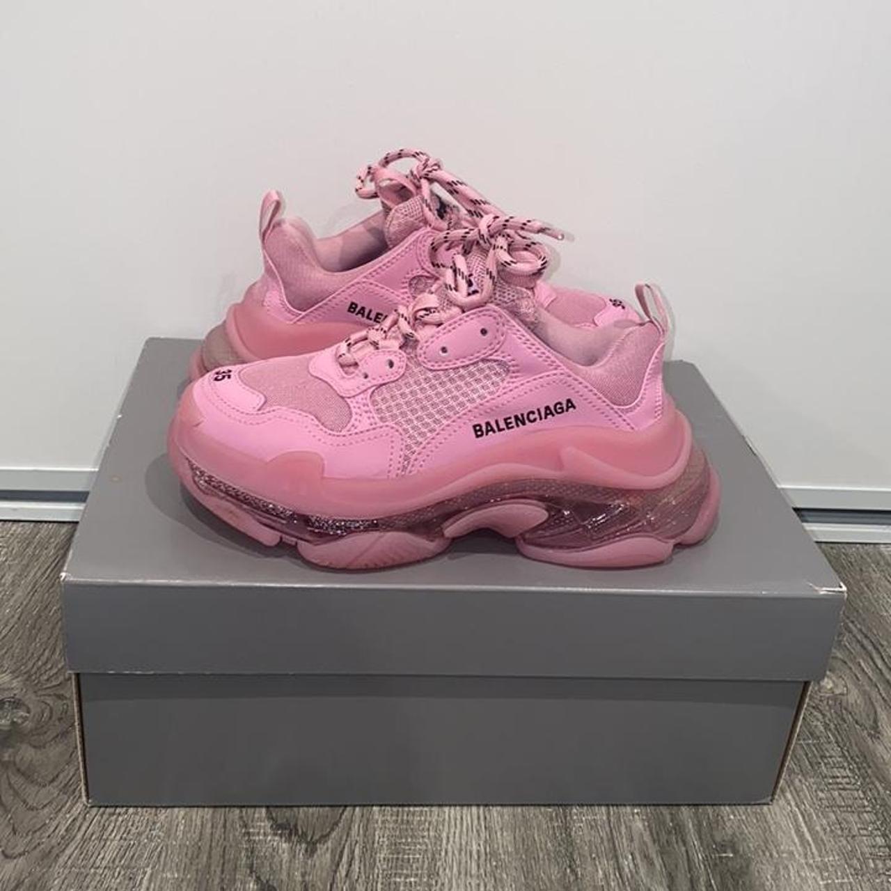 Balenciaga sneakers pink triple on sale s