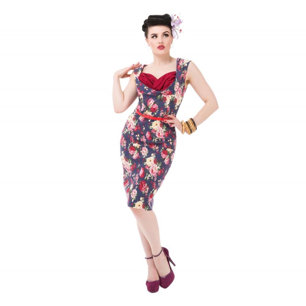 LINDY BOP PIN UP DRESS “VANESSA” FLATTERING Depop - Main Image