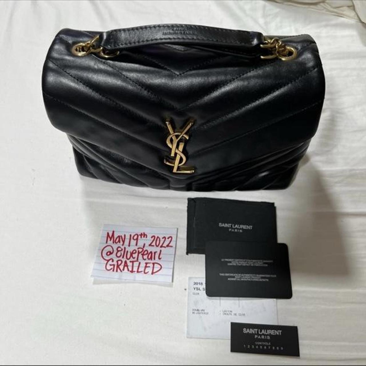 Yves Saint Laurent YSL Toy Loulou Shoulder Bag - Depop