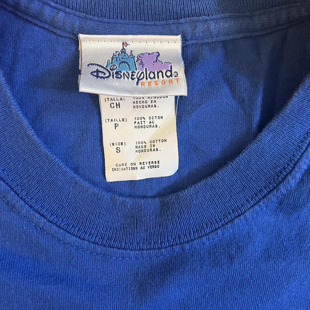 Beautiful vibrant royal blue Disneyland T-Shirt... - Depop