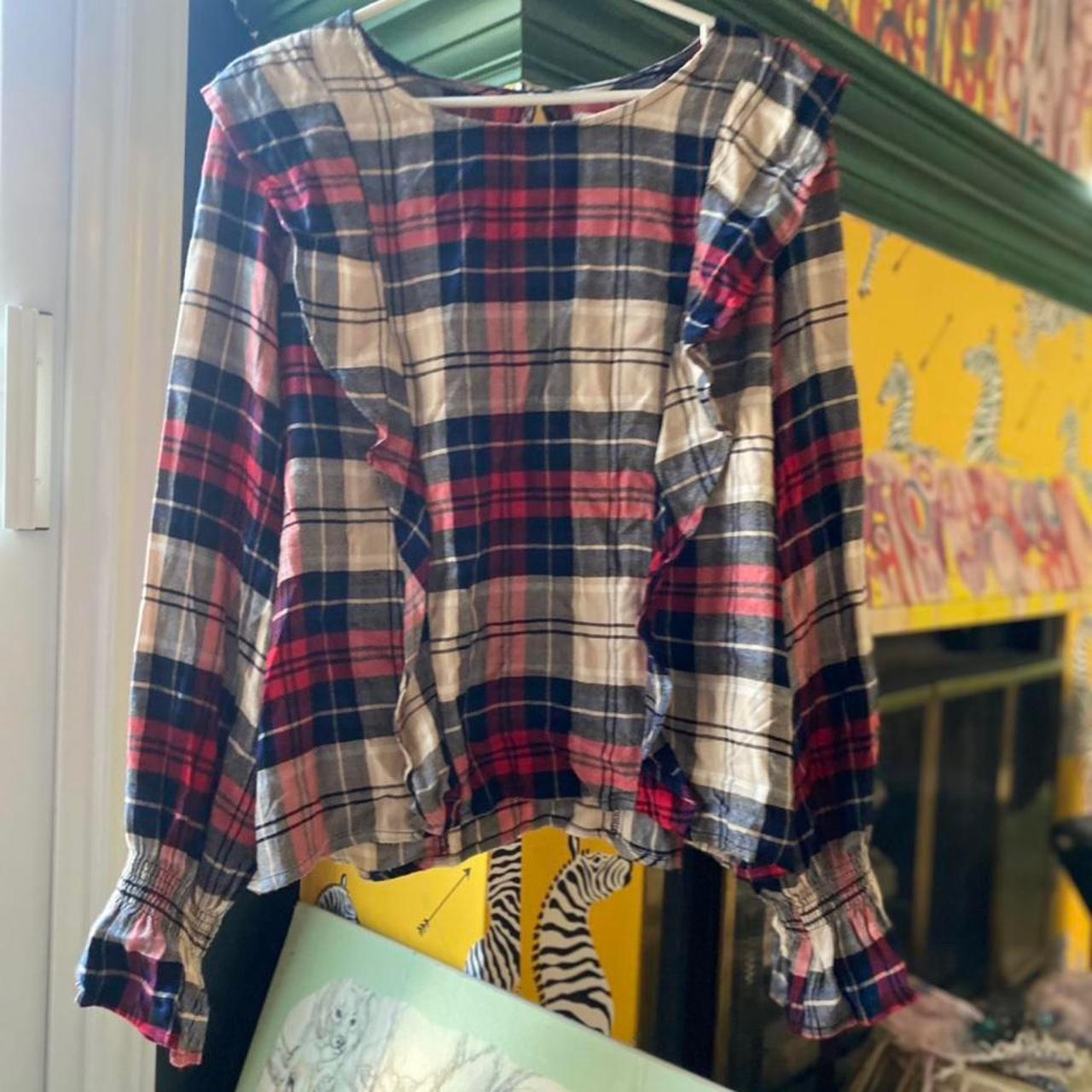 Product Image 1 - Kensie top
Checkered pullover blouse by