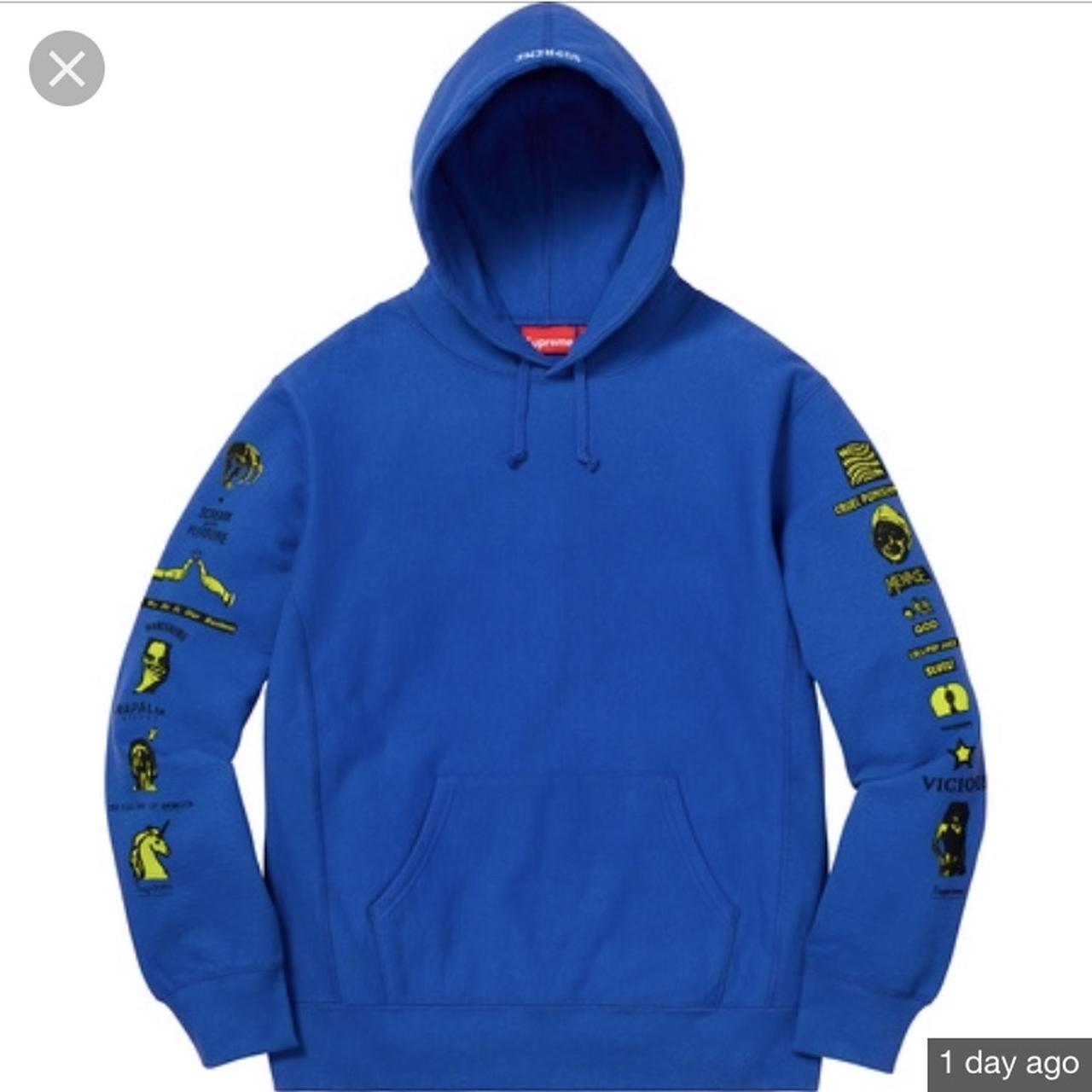 Menace hooded outlet sweatshirt