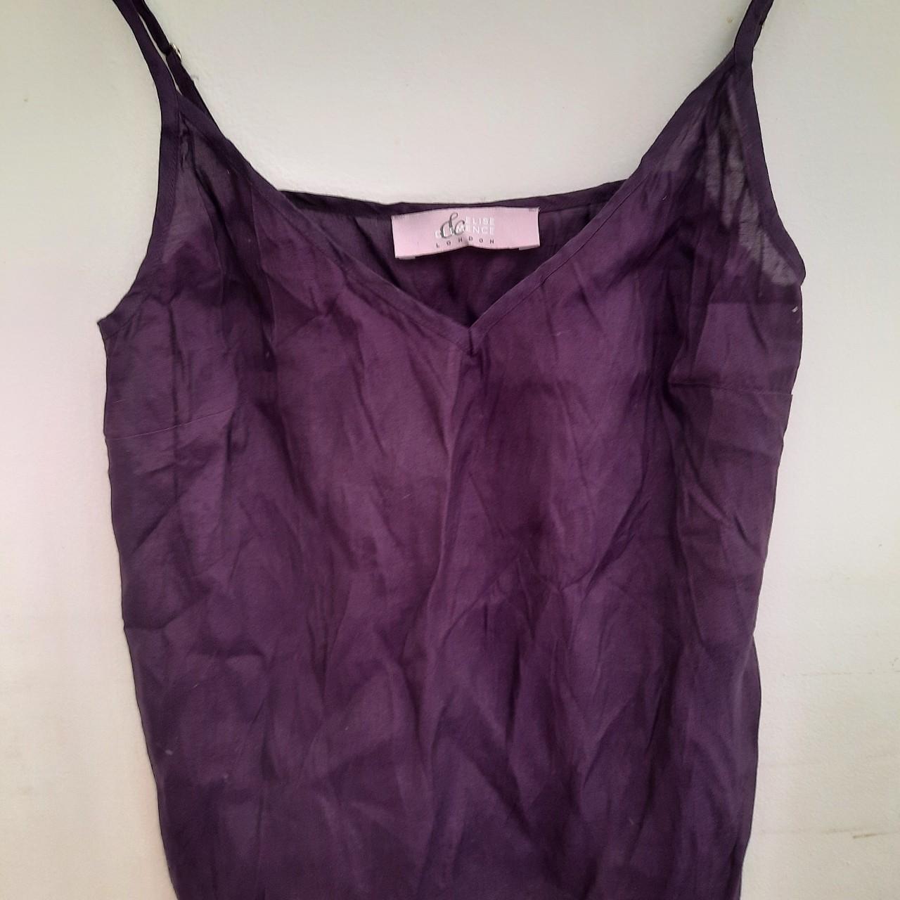 Women's Purple Vest | Depop