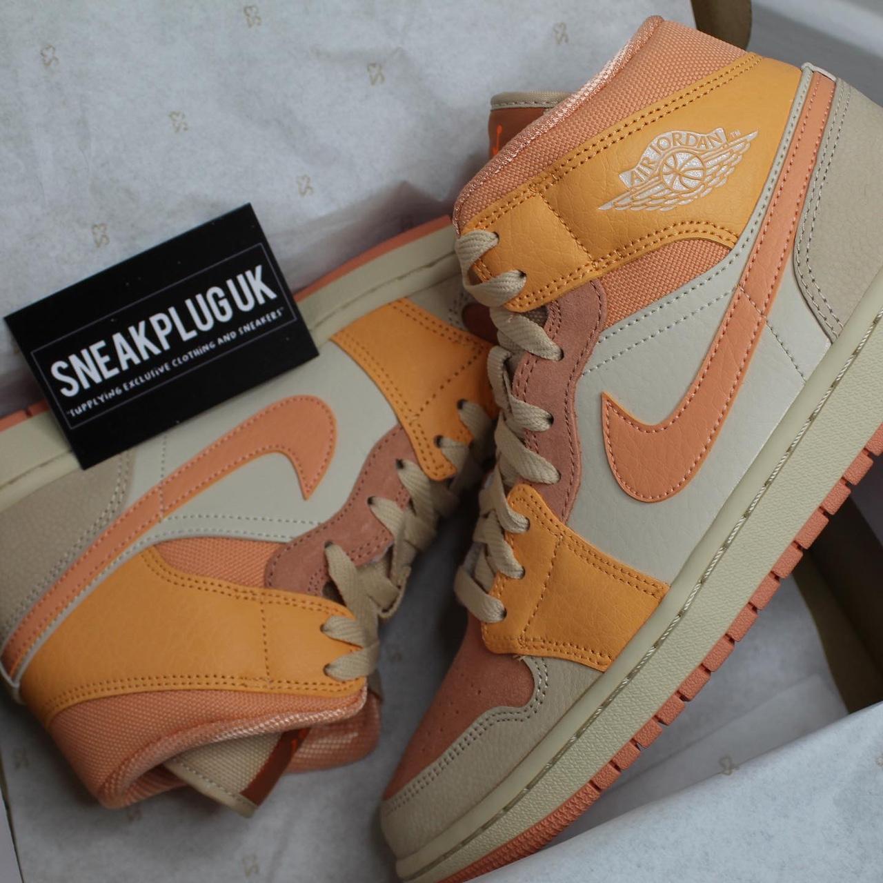 SOLD XXX Jordan 1 Mid Apricot UK 7 US. Depop