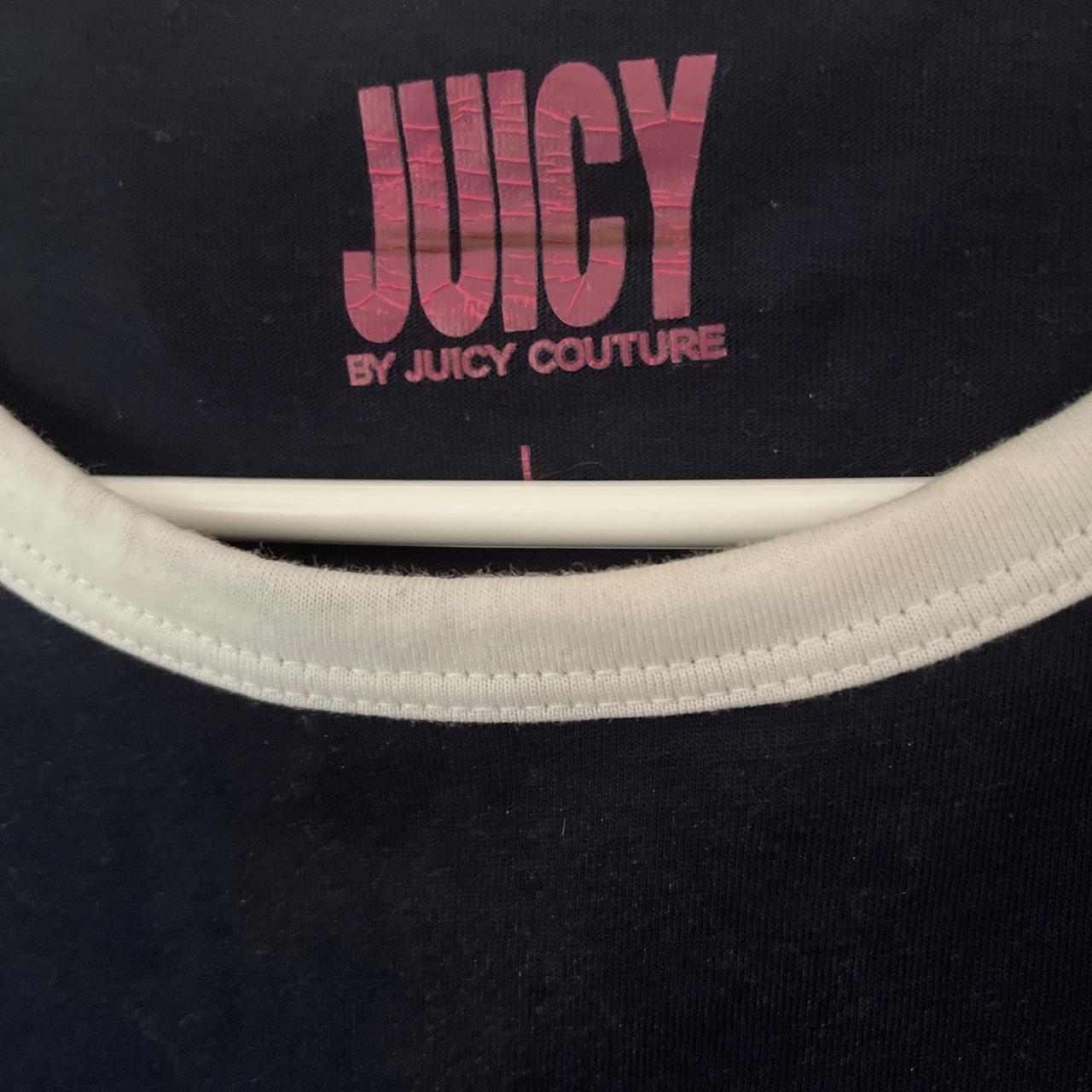 OFFICIAL Juicy Couture Oversized Logo Cropped Square... - Depop