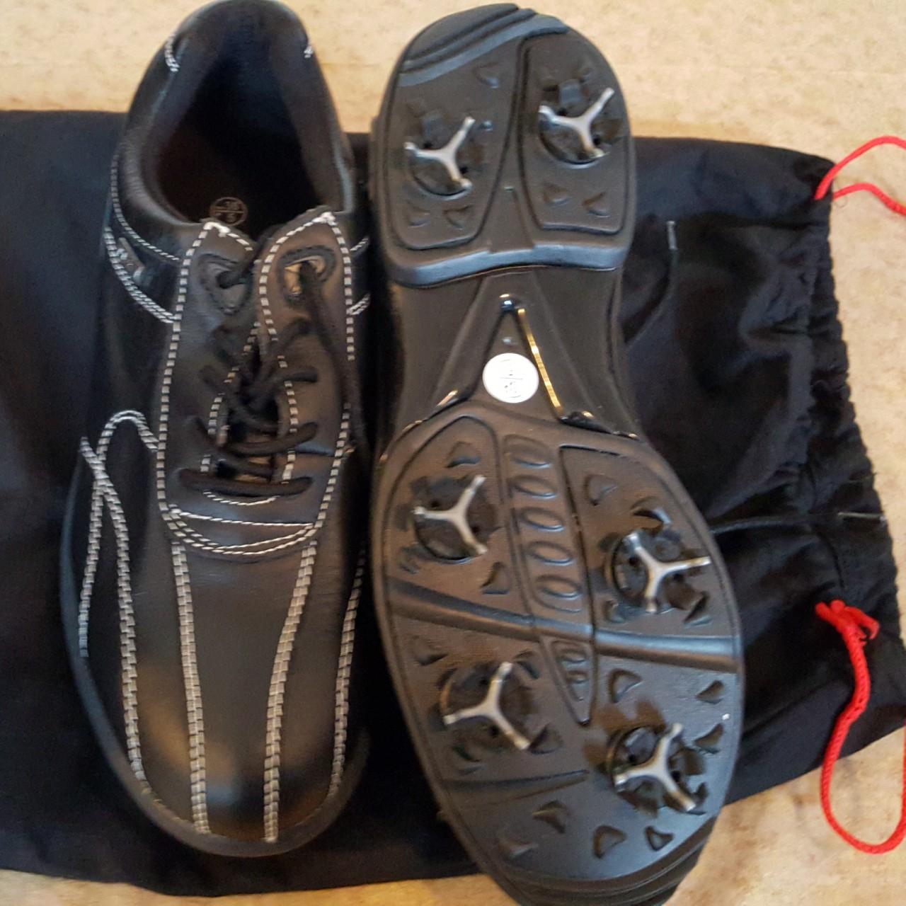 Golf shoes black Crivit brand..new size 5 ladies Depop