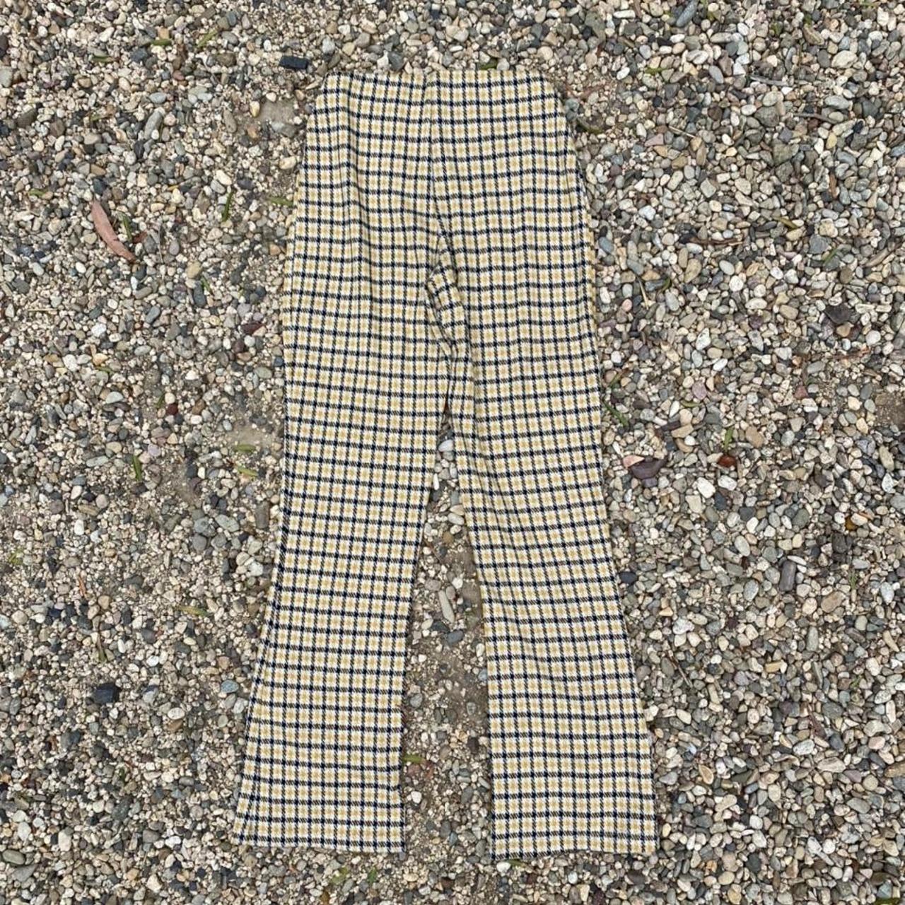 Urban Outfitters yellow plaid pants 💛 Super... Depop