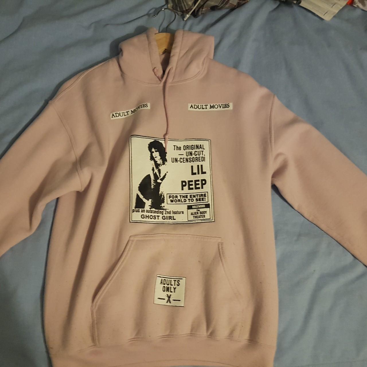 Lil peep best sale alien body hoodie