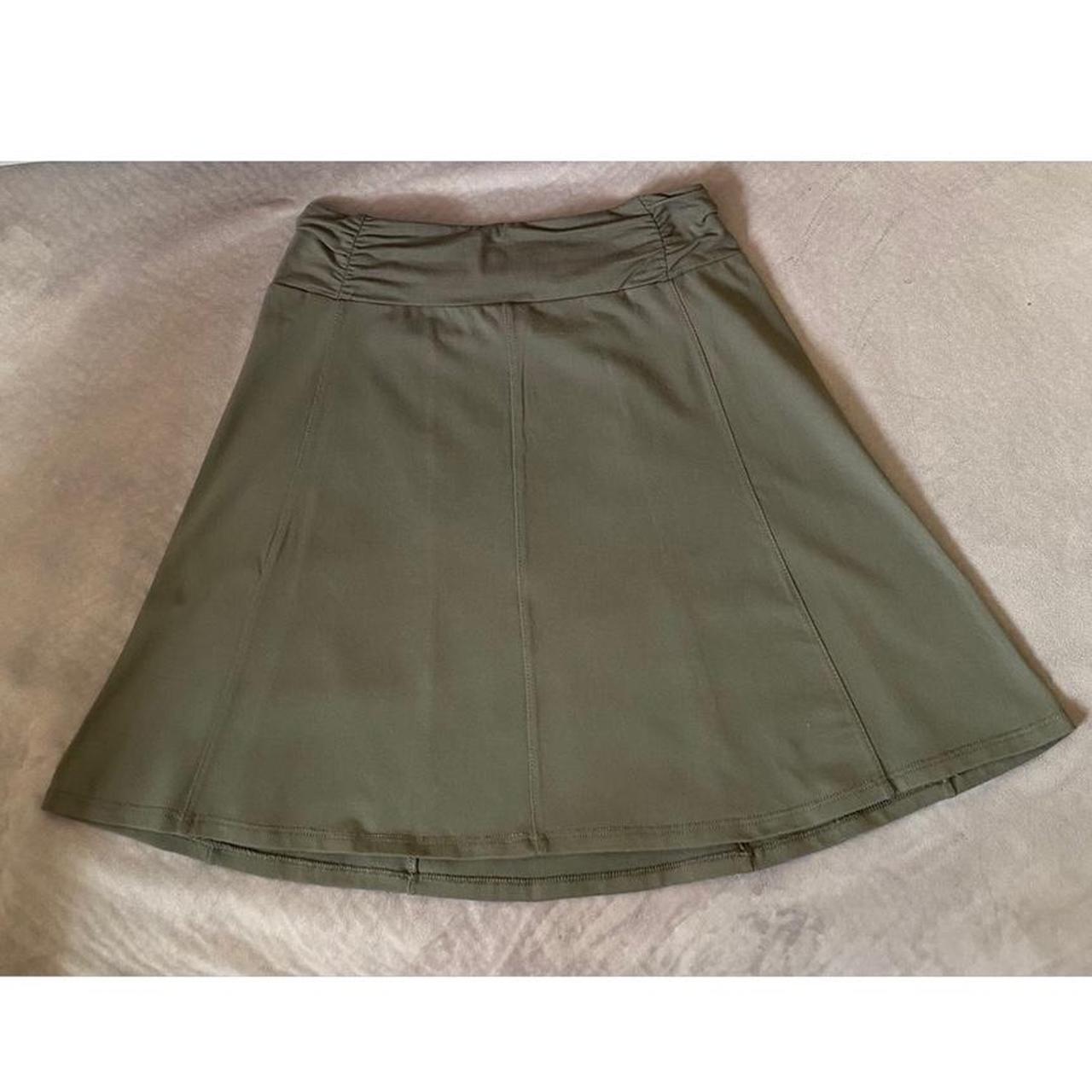 Athleta Hunter Green Athletic Skirt Size SP Small Depop