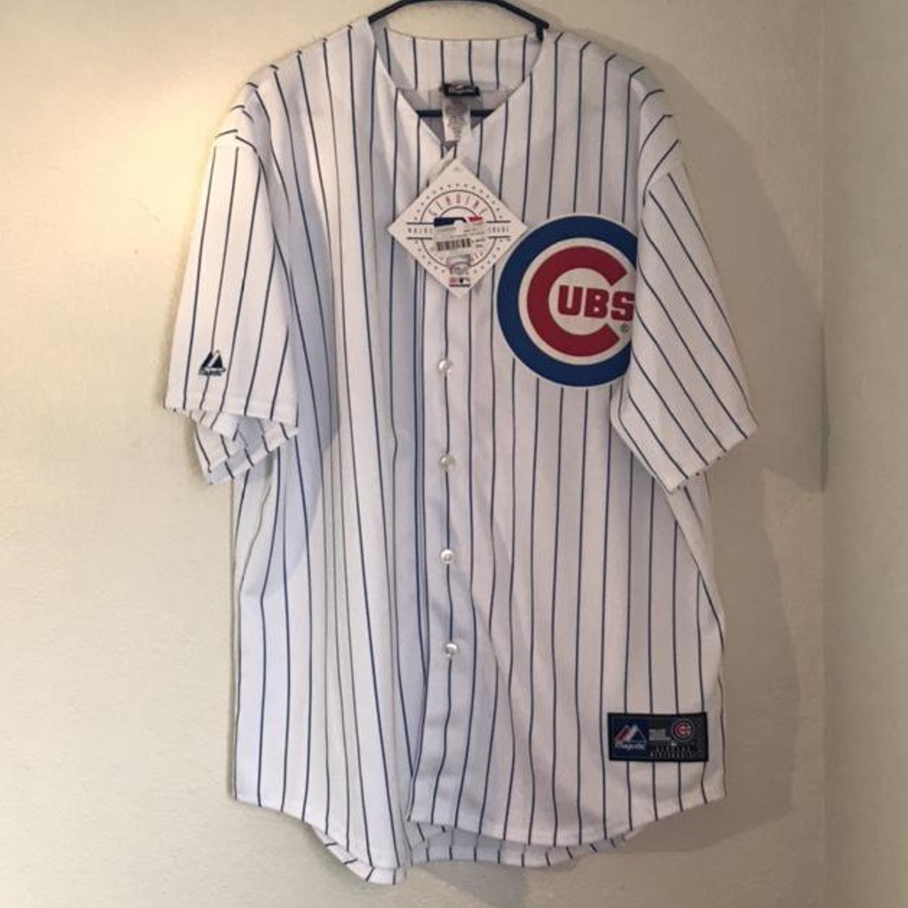 Vintage Majestic Chicago Cubs Baseball Jersey Size - Depop