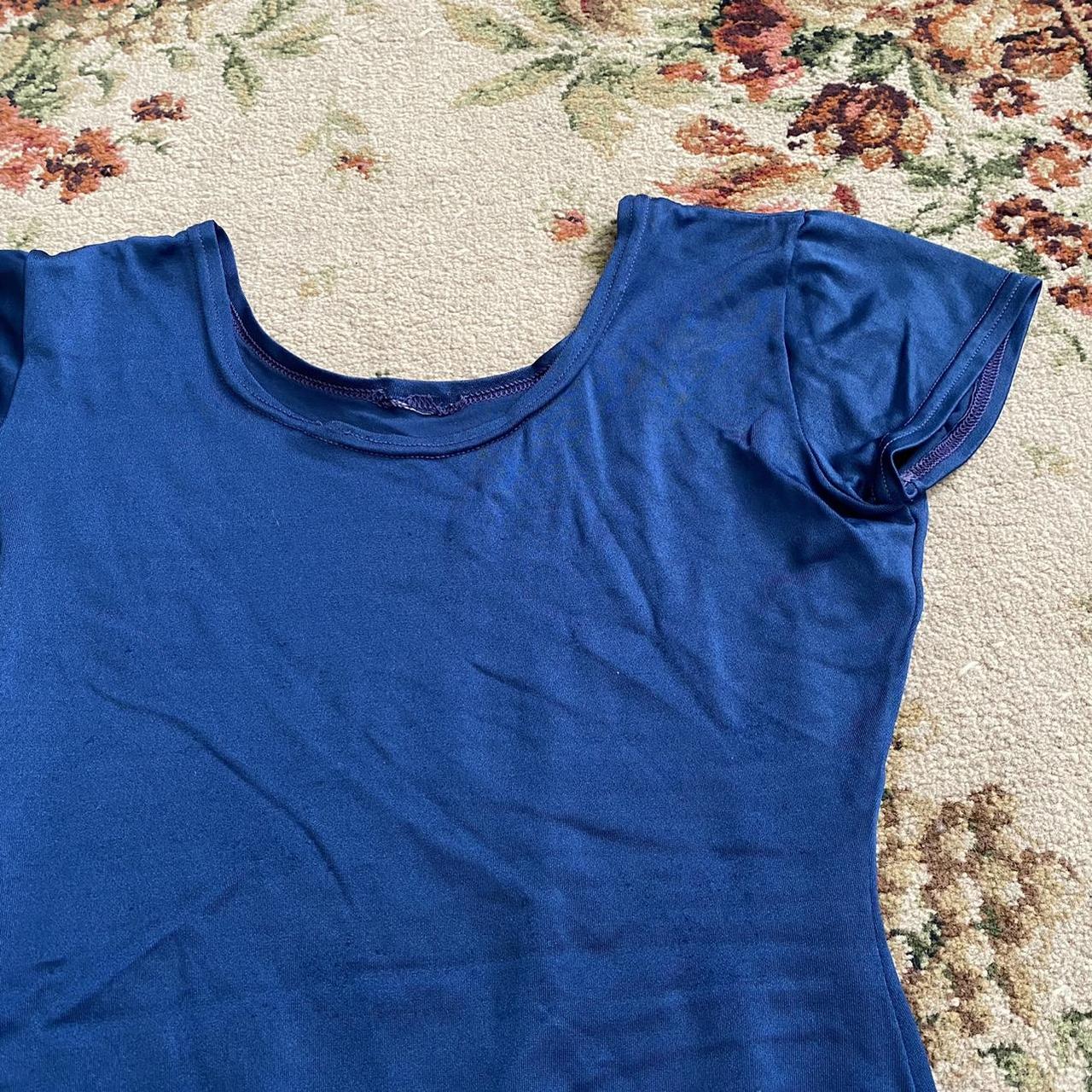 Women's Navy Bodysuit Depop