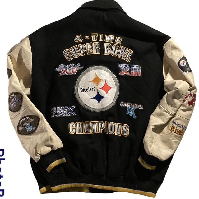 Pittsburgh Steelers Bubble Snow Jacket - Depop