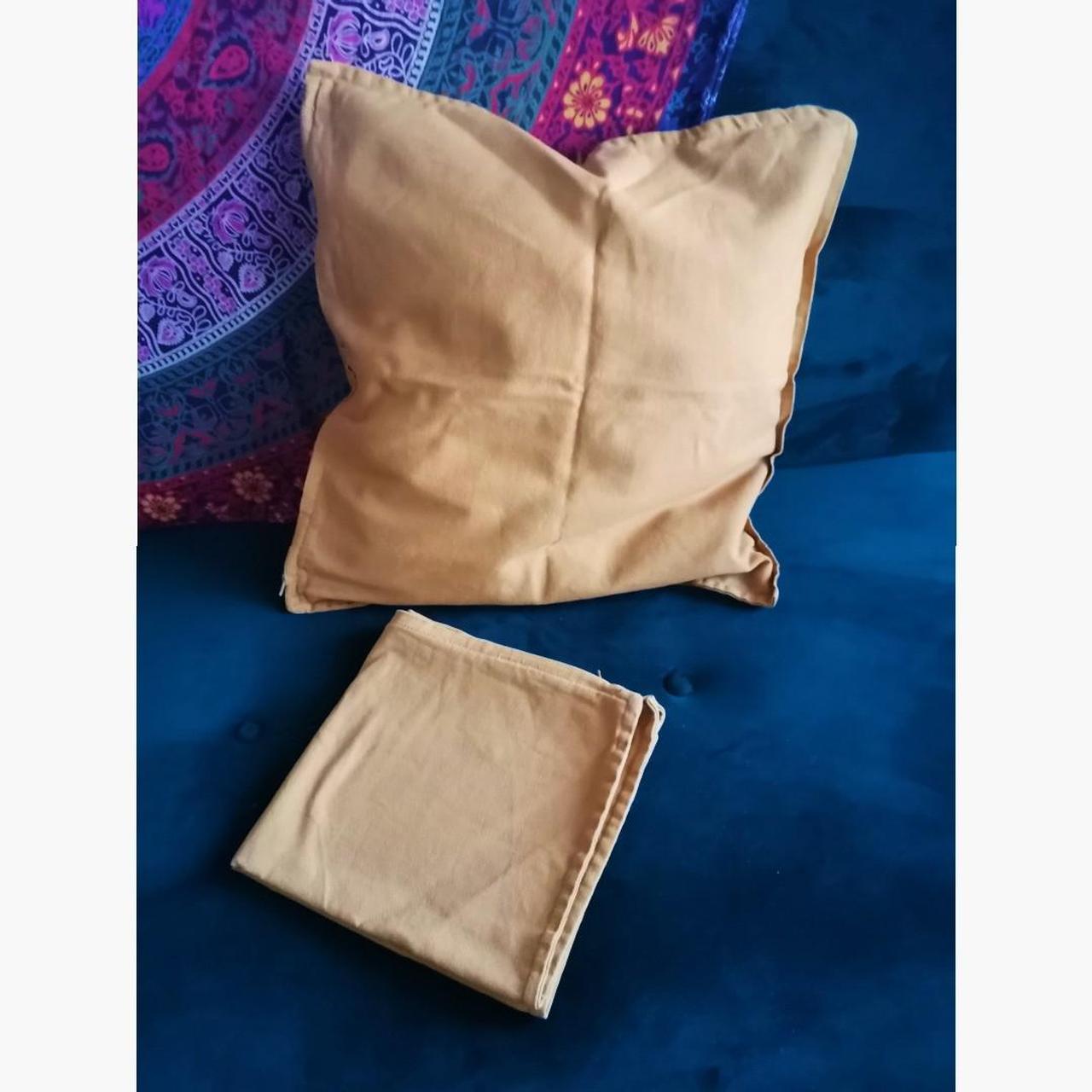 ikea yellow pillow case