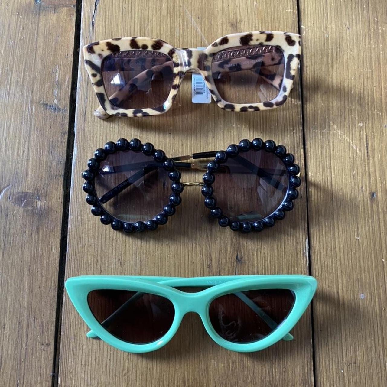 River island retro sunglasses online