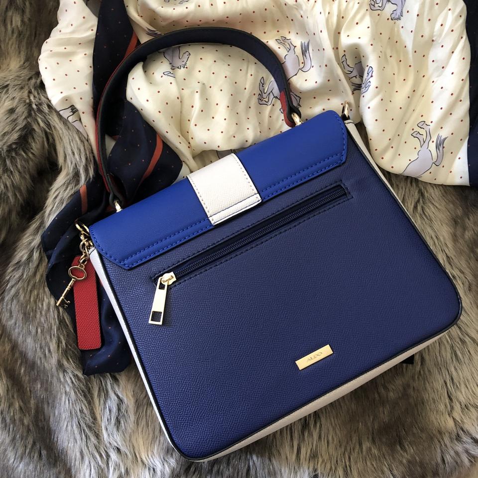 Aldo blue and hot sale red bag