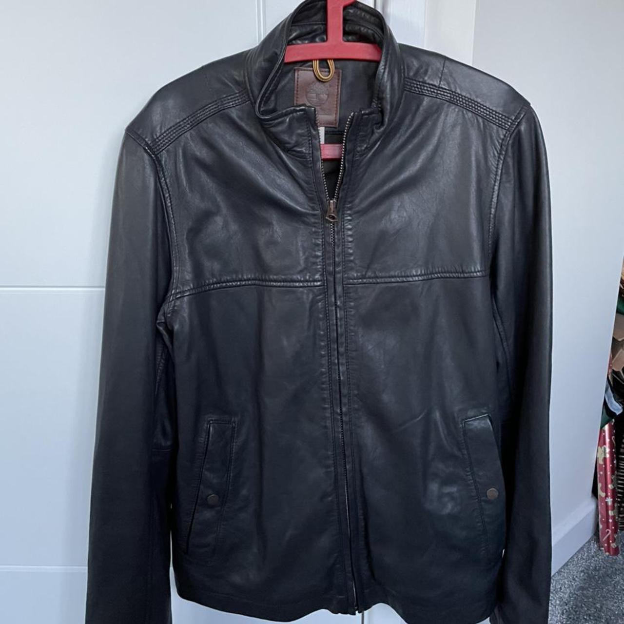 Product Image 1 - Mens timberland leather jacket in