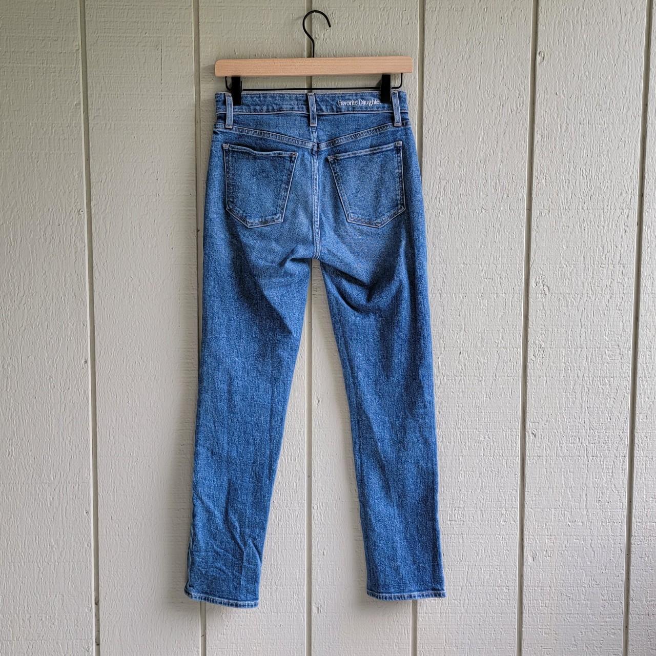 The Erin High Rise Straight denim jean by Favorite... - Depop