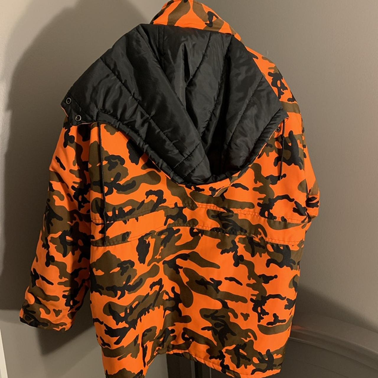 Puma orange hotsell camo jacket