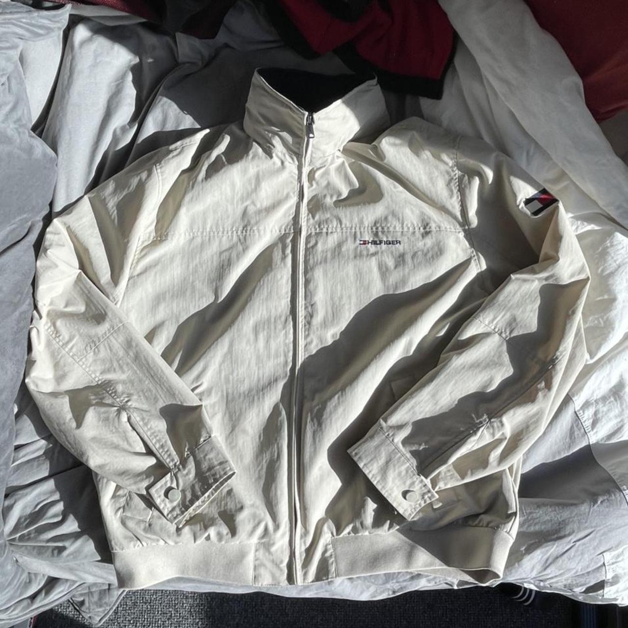 tommy hilfiger beige yacht jacket