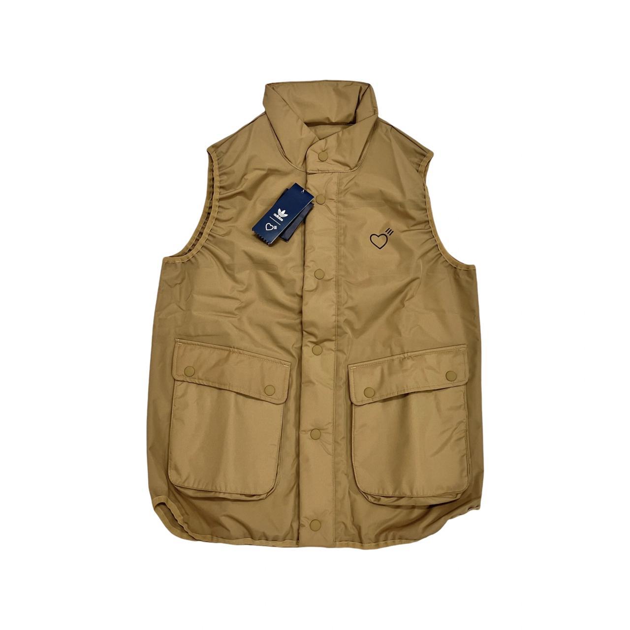 adidas human made inflatable vest