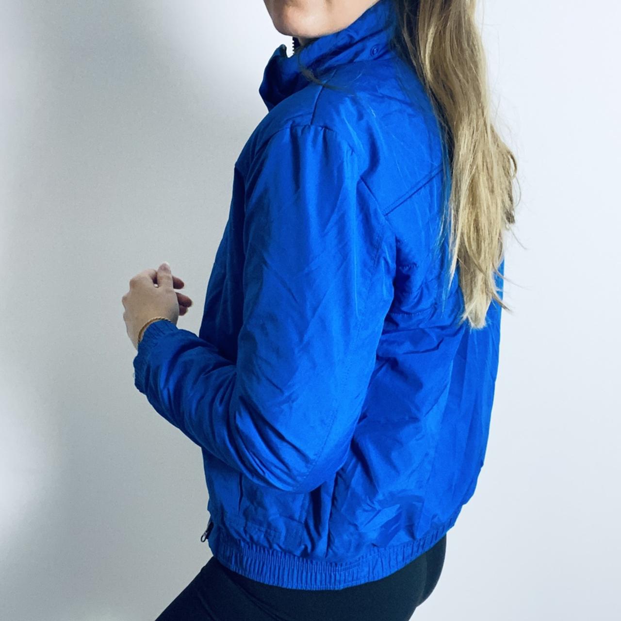 Royal blue hotsell windbreaker womens