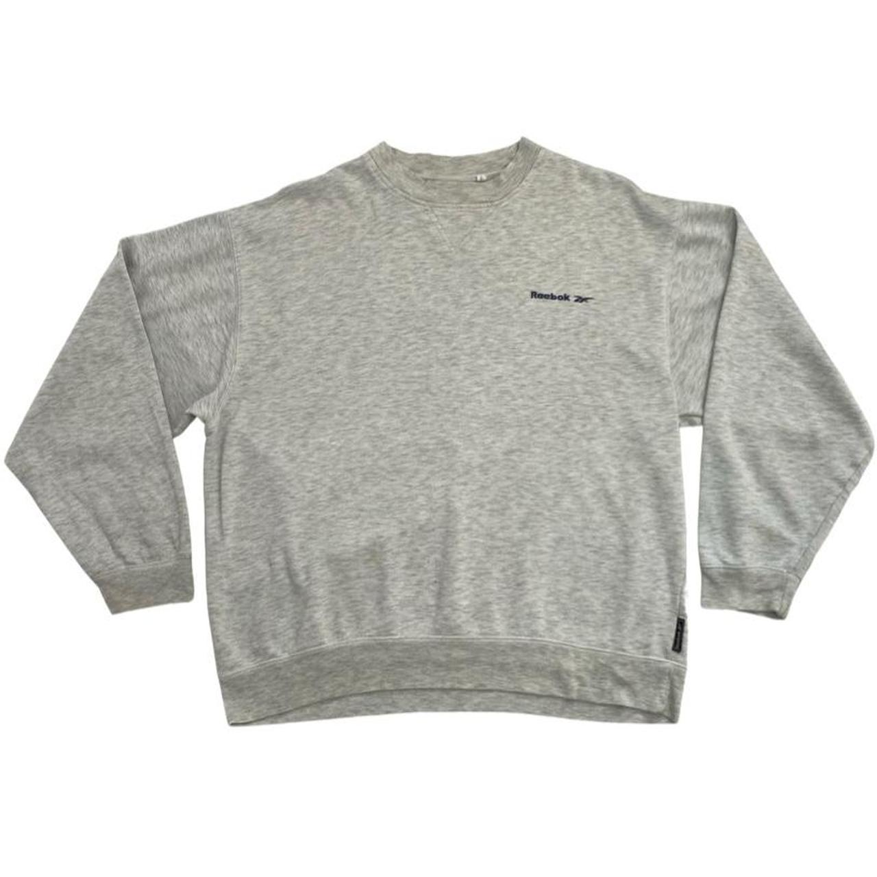 reebok grey sweater