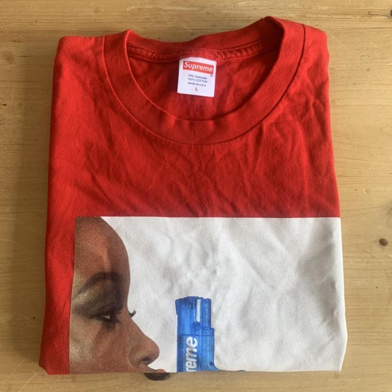 SUPREME SS21 PISTOL TEE IN RED. NEVER WORN! Size L... - Depop