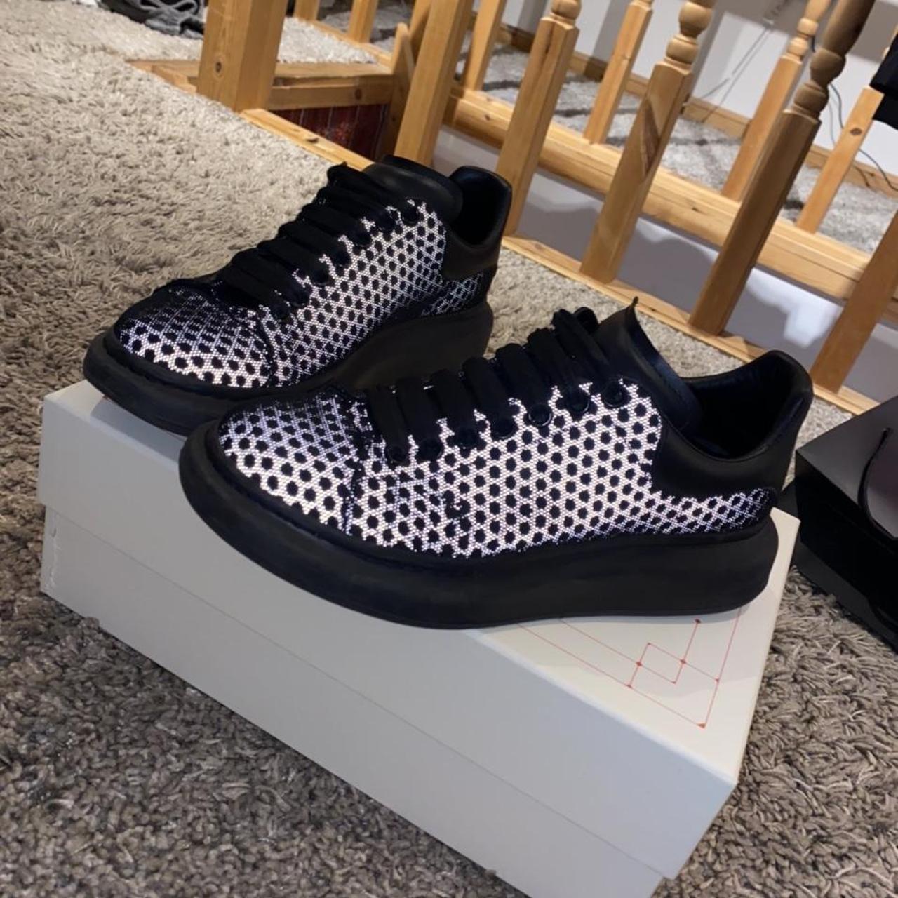 alexander mcqueen shoes reflective