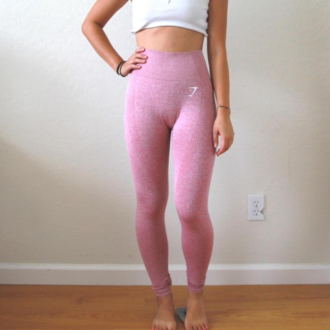 Gymshark Vital Seamless leggings - Dusty Pink Marl