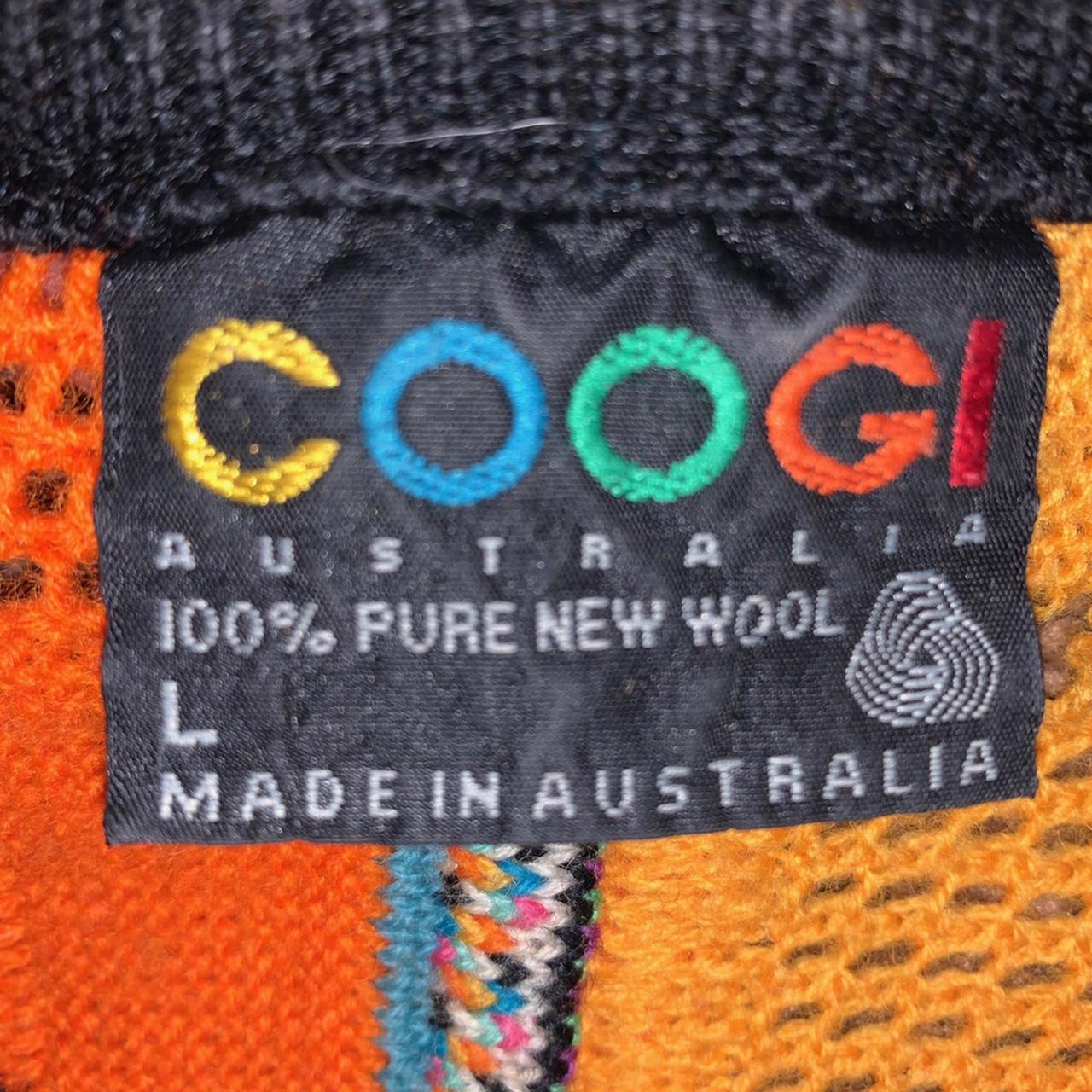Vintage Men’s Coogi Sweater Size Large Small hole... - Depop