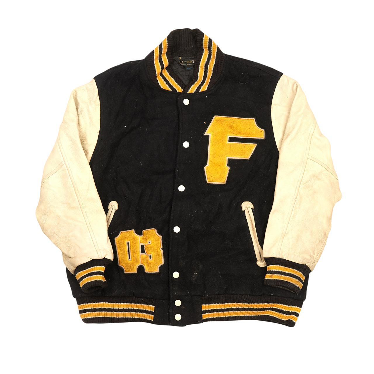 vintage college jacket varsity jacket made in usa size M