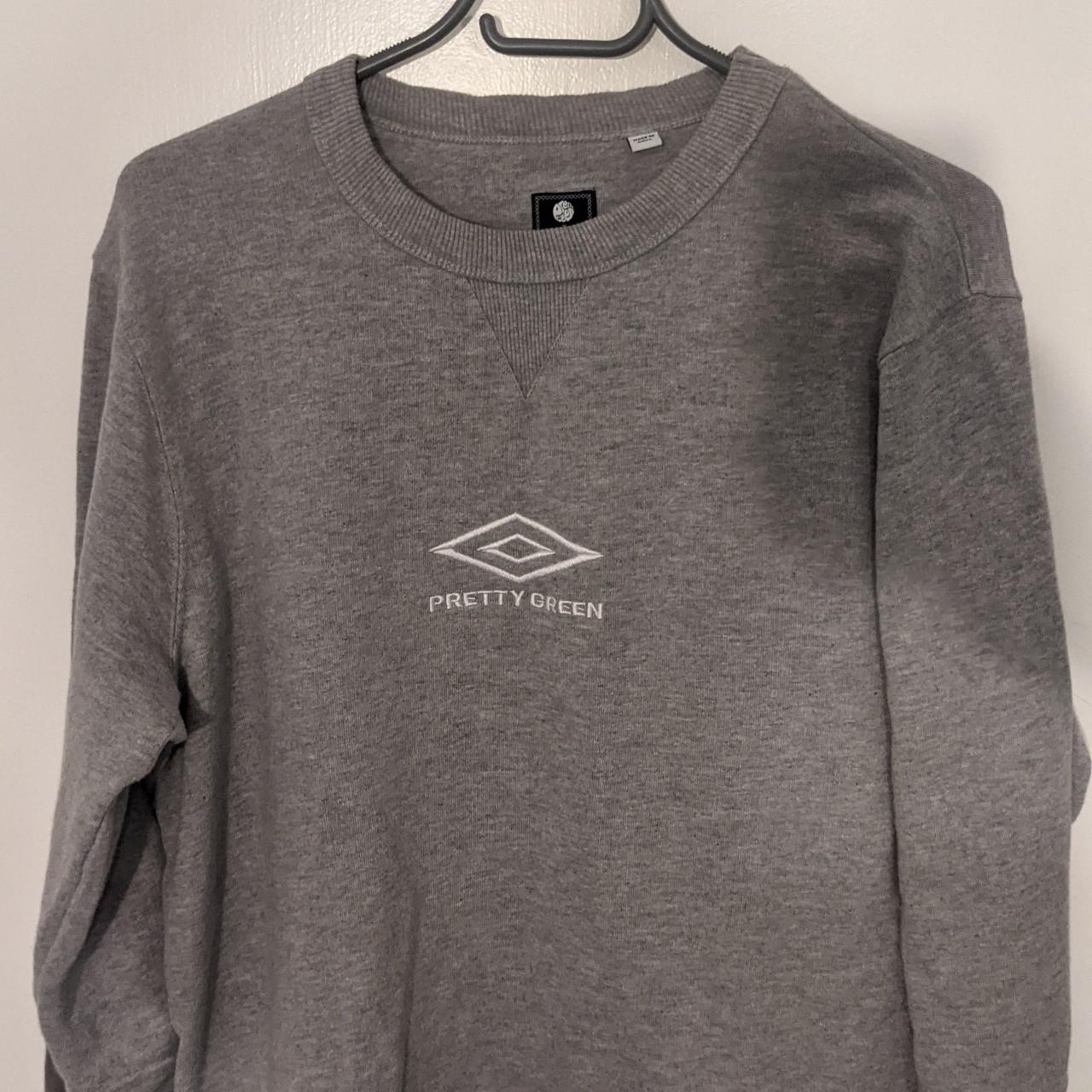 Pretty Green x Umbro Sweatshirt Grey Completely | Depop