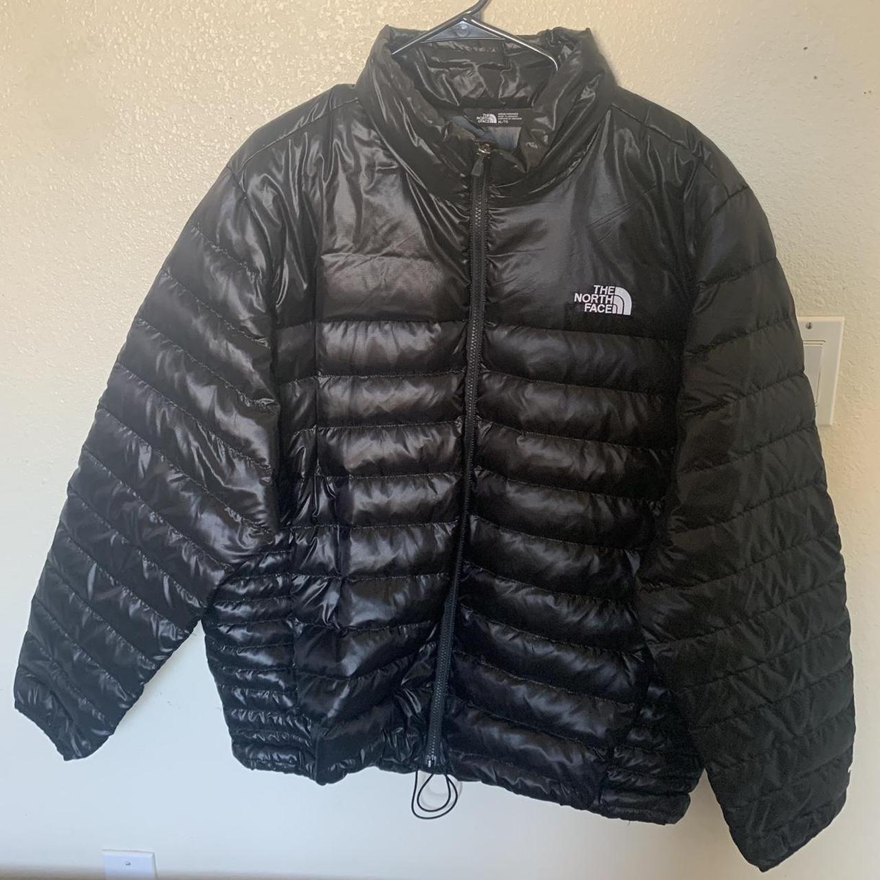 the north face puffer jacket depop