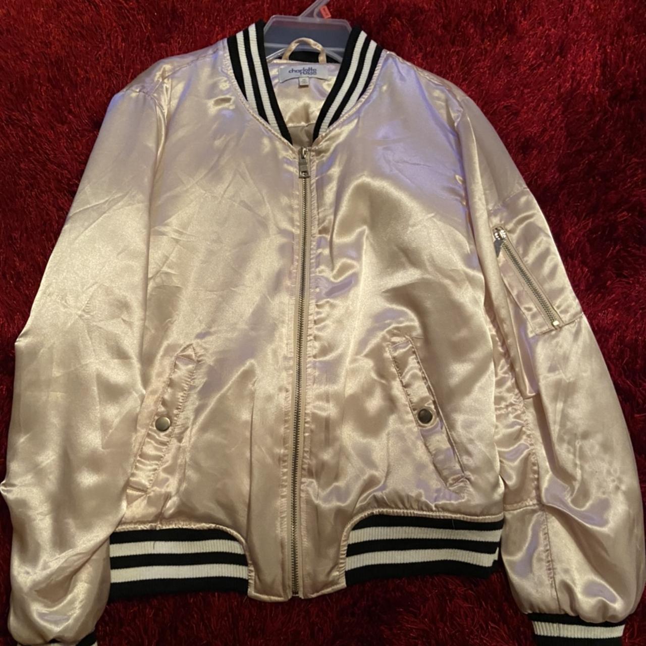 Charlotte Russe Women's Pink Jacket | Depop