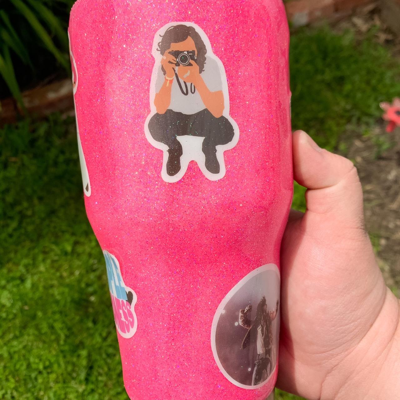 harry styles themed starbucks cup 🍒🍉⭐️ tpwk - Depop