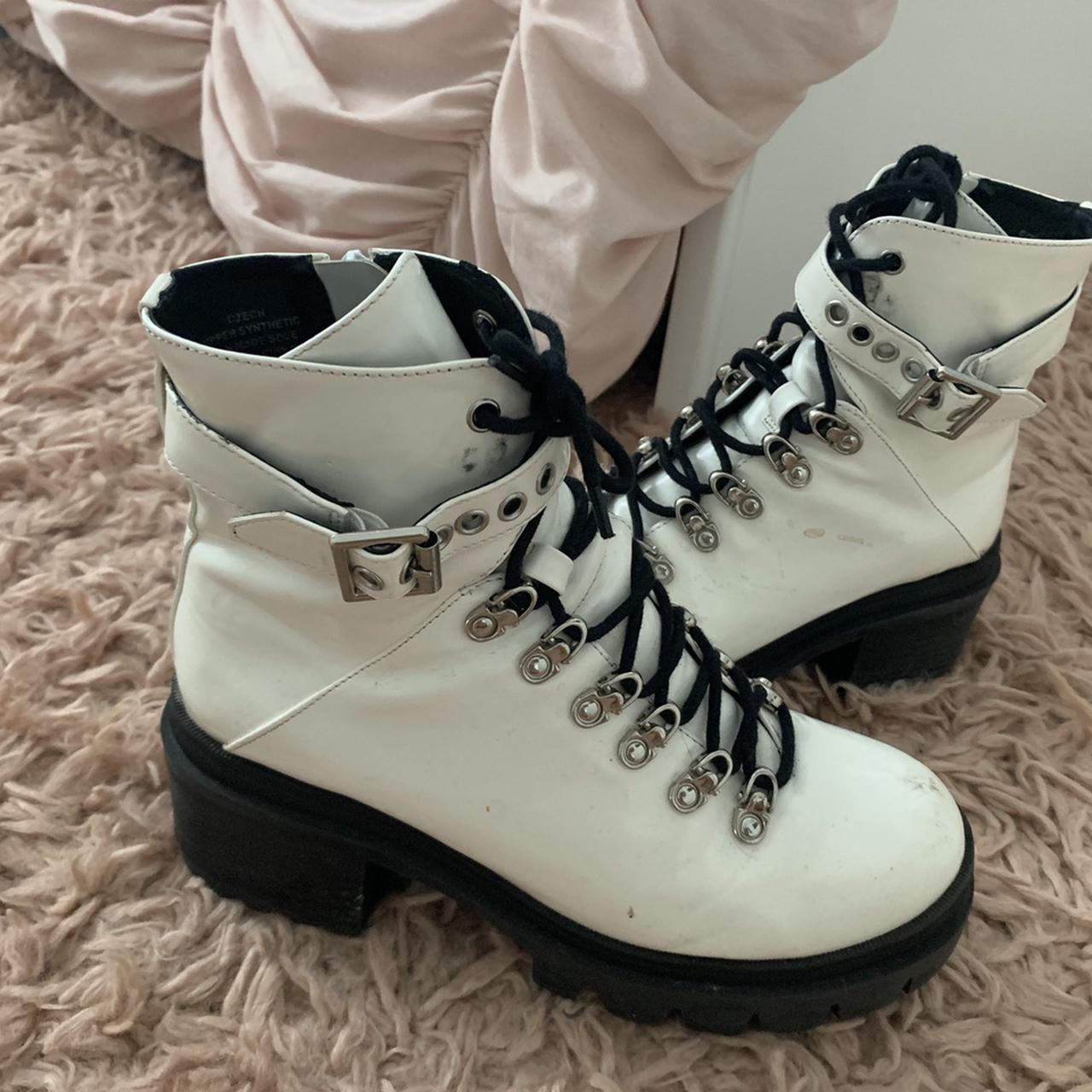 jeffrey campbell czech boot white