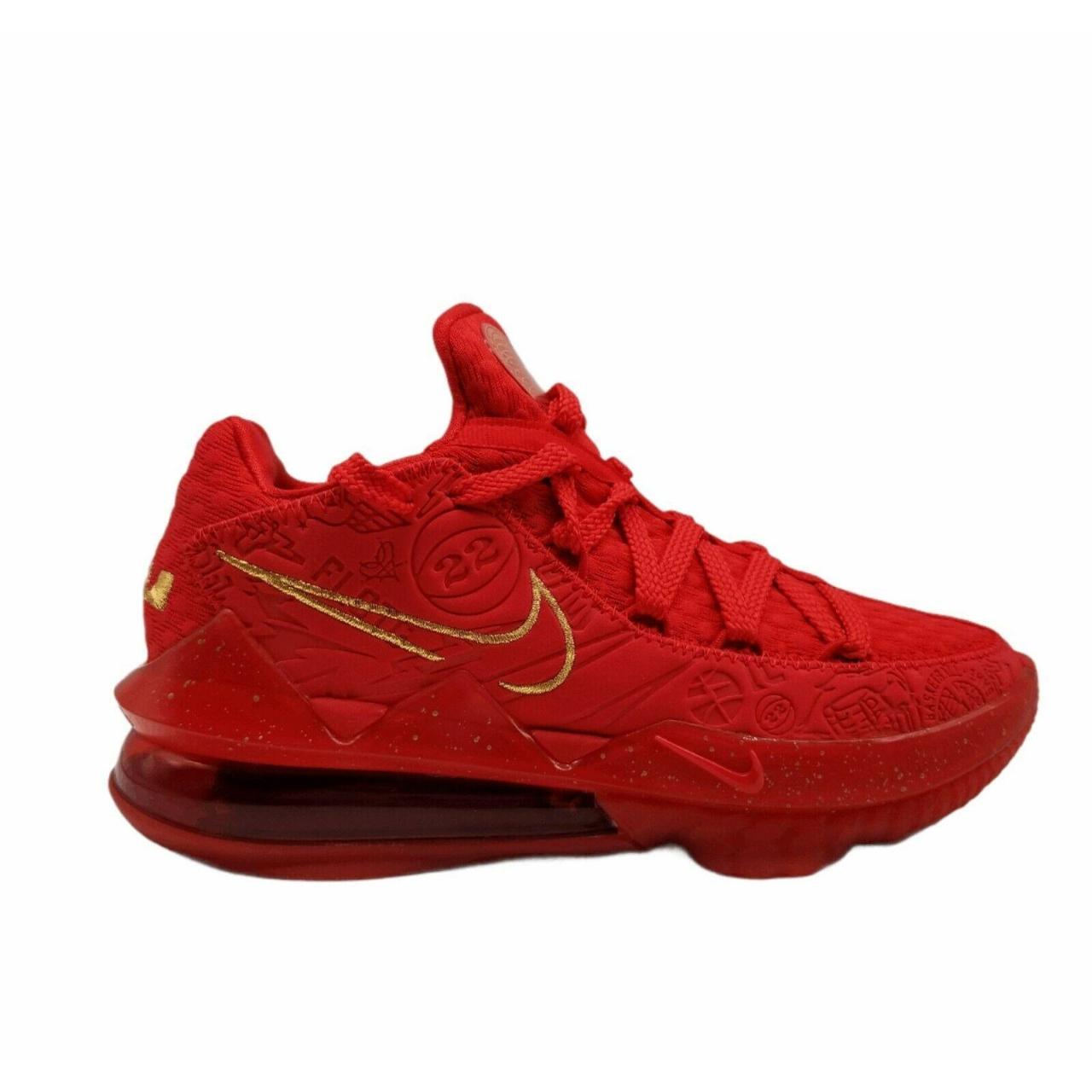 Red and gold lebrons online