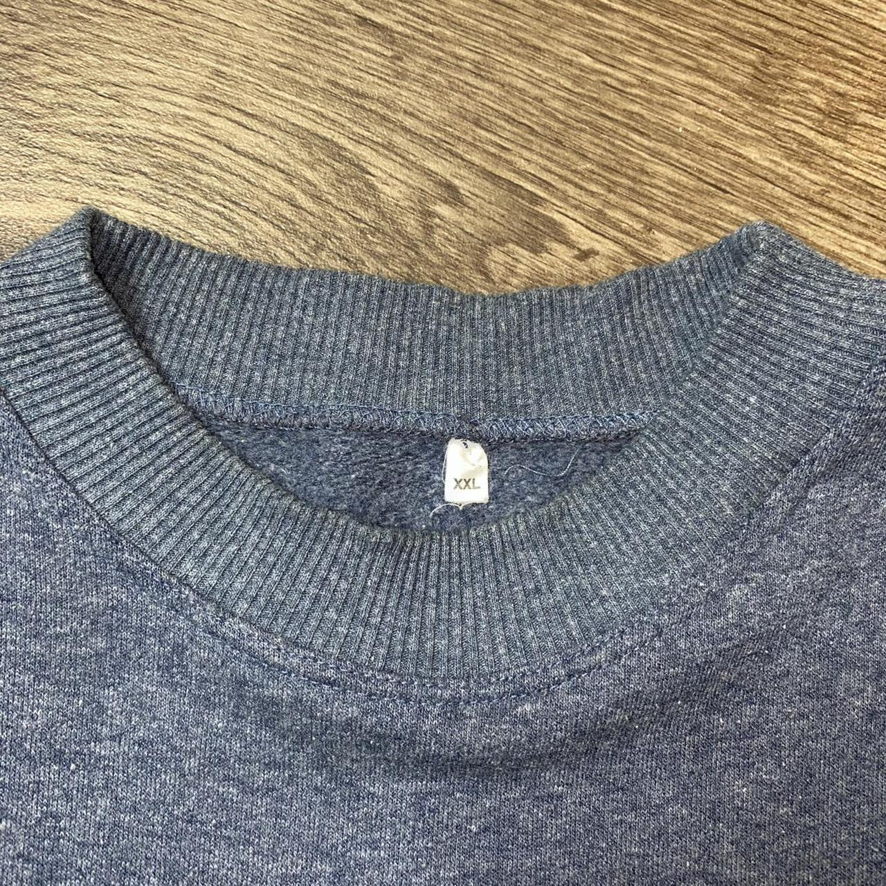 Men's Blue and Silver Sweatshirt (4)