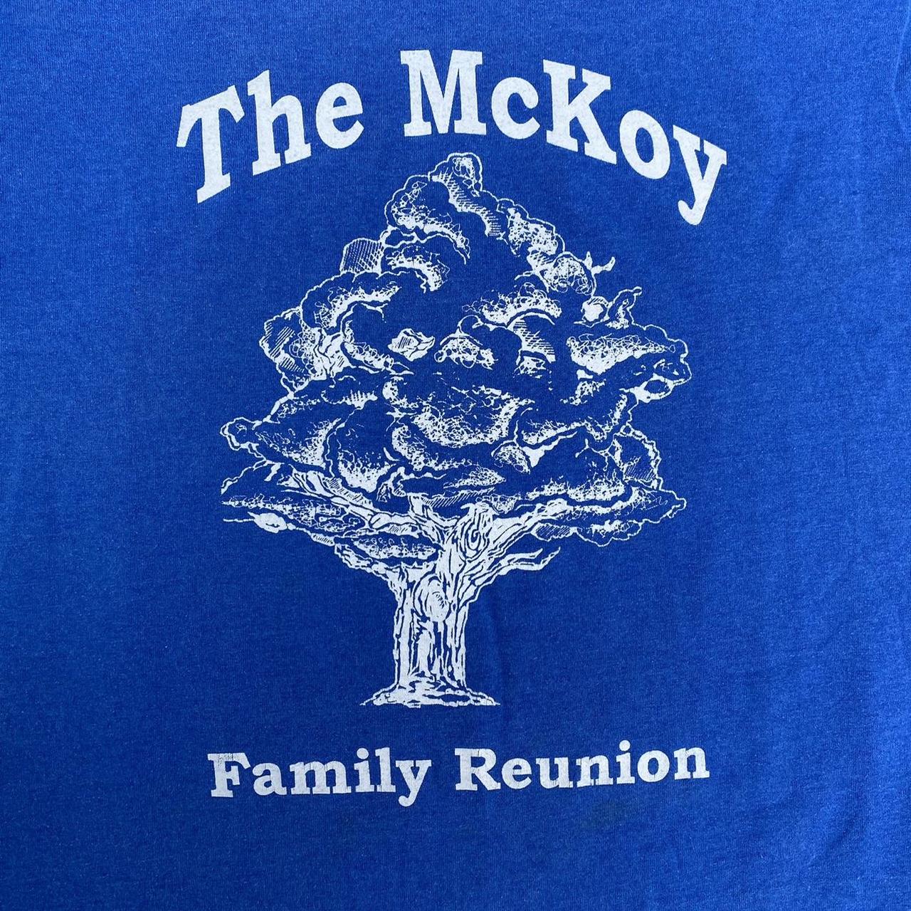 Vintage Family Reunion shirt - Screenstars cheapest tag