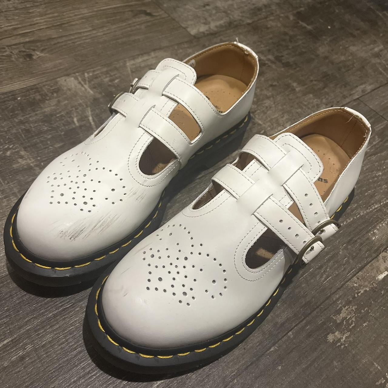 full white doc martens