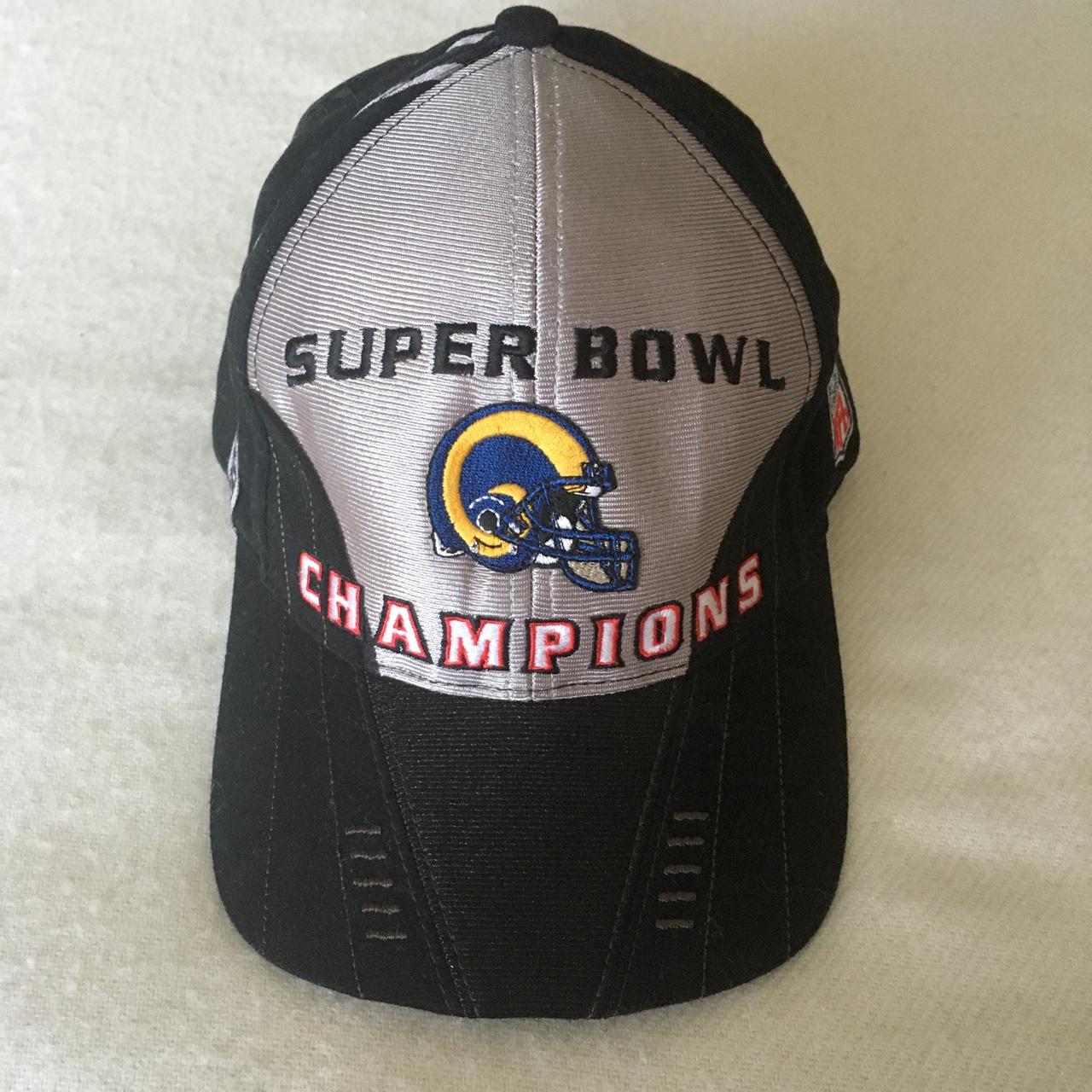 Super Bowl LIII 53 Dad Hat NFL Patriots Rams Atlanta - Depop