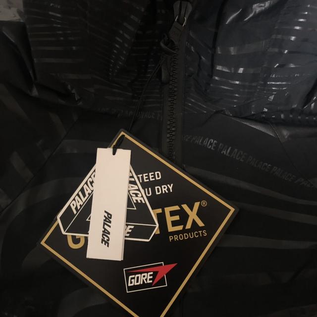 Palace Gore-Tex Vortex Paclite jacket black size... - Depop