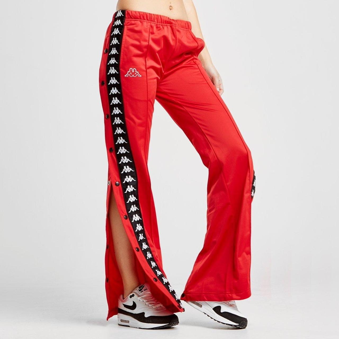 Buy Kappa Women Olive Green Slim Fit Printed Track Pants - Track Pants for  Women 8452021 | Myntra