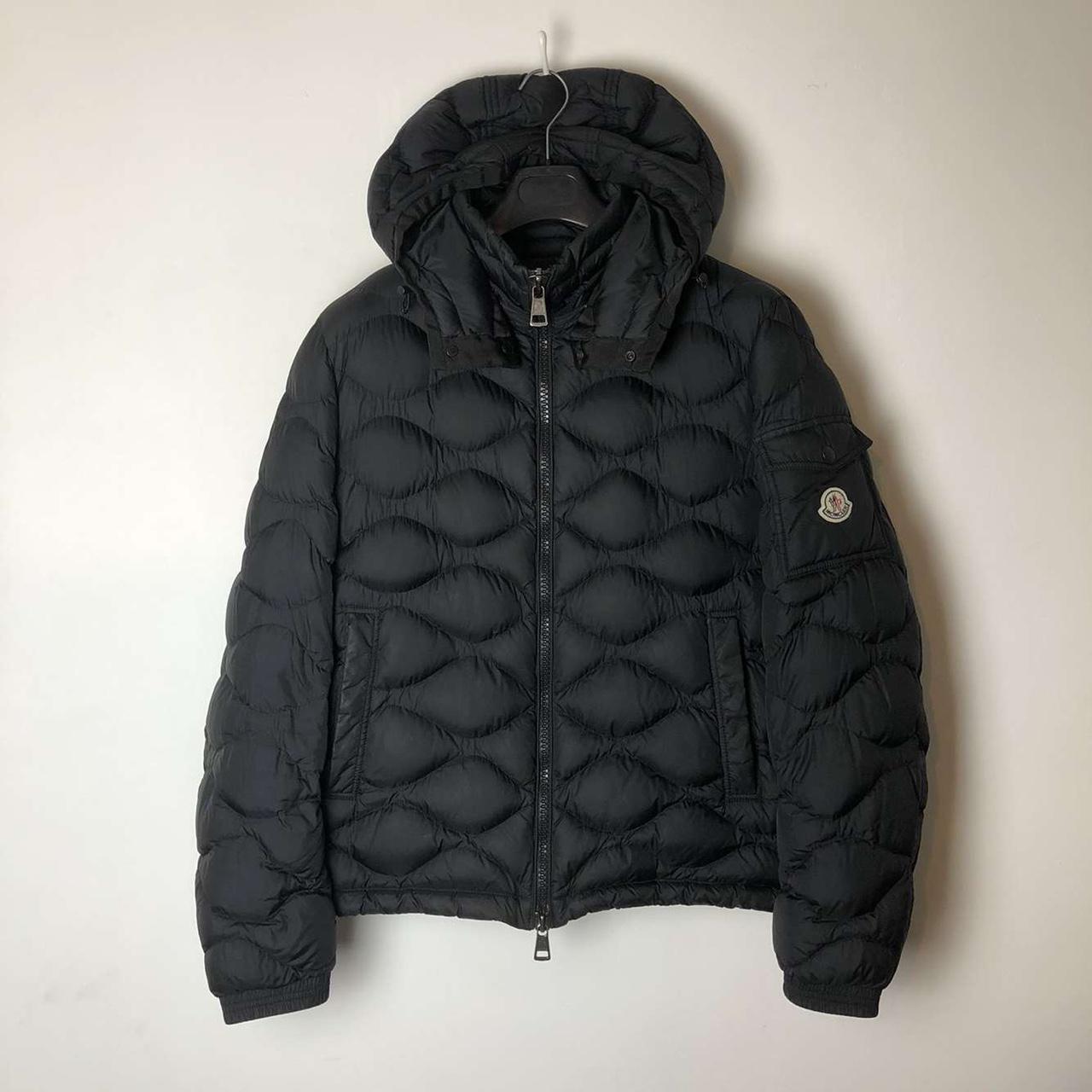 RARE black Moncler Morandieres Padded Jacket/Coat 🖤 | Depop