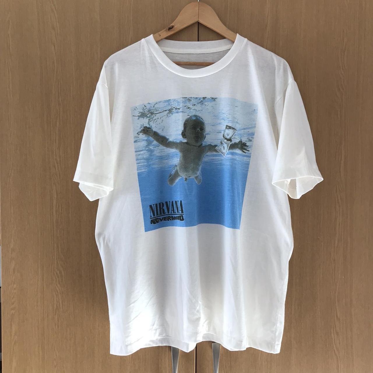 nirvana album cover t shirt