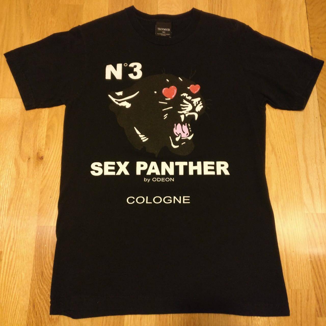 Triumvir - Sex Panther Shirt Black shirt with... - Depop