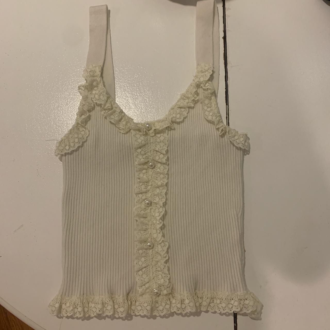 For Love & Lemons Women's Vest Depop