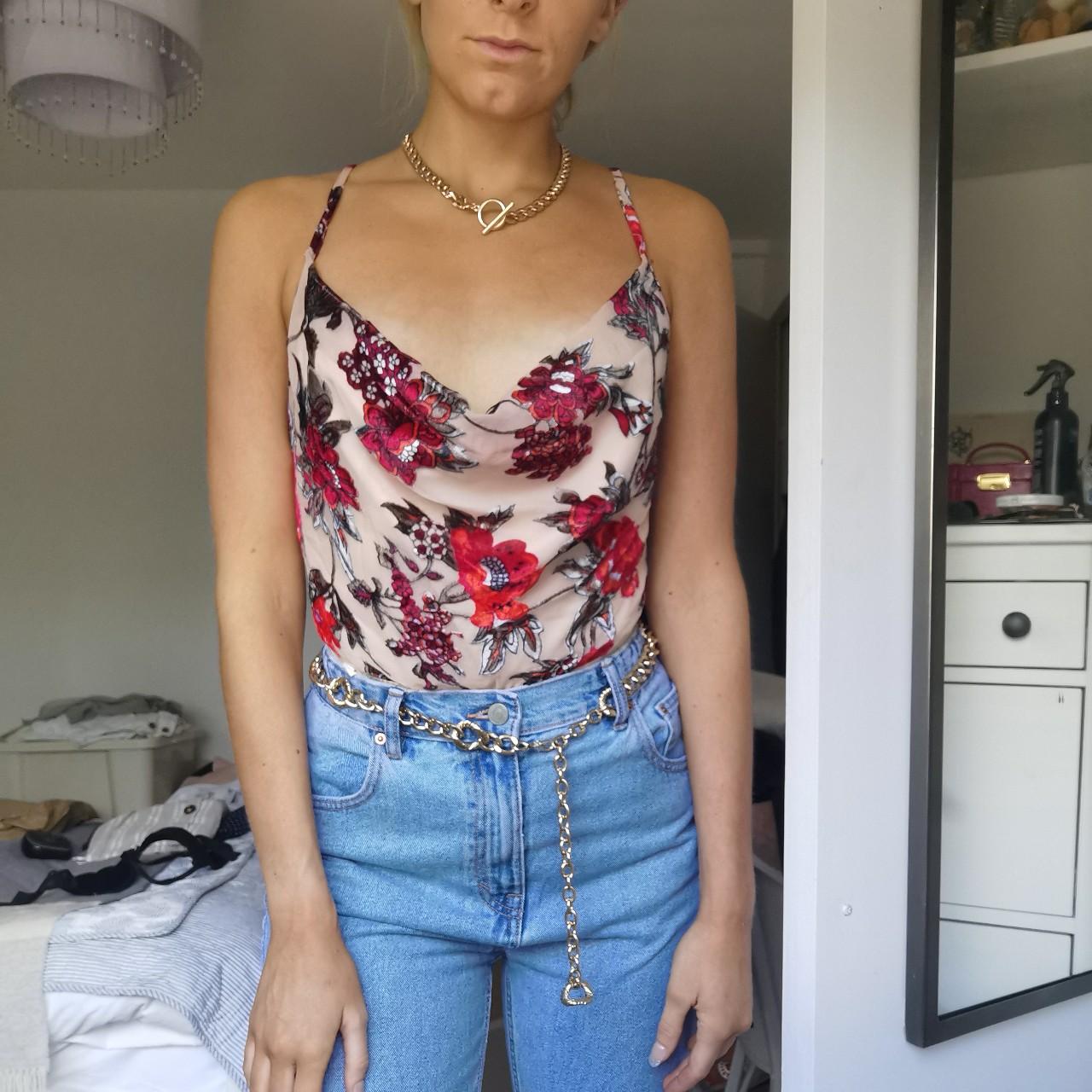 Megan Grubb X In the Style Floral Body... - Depop