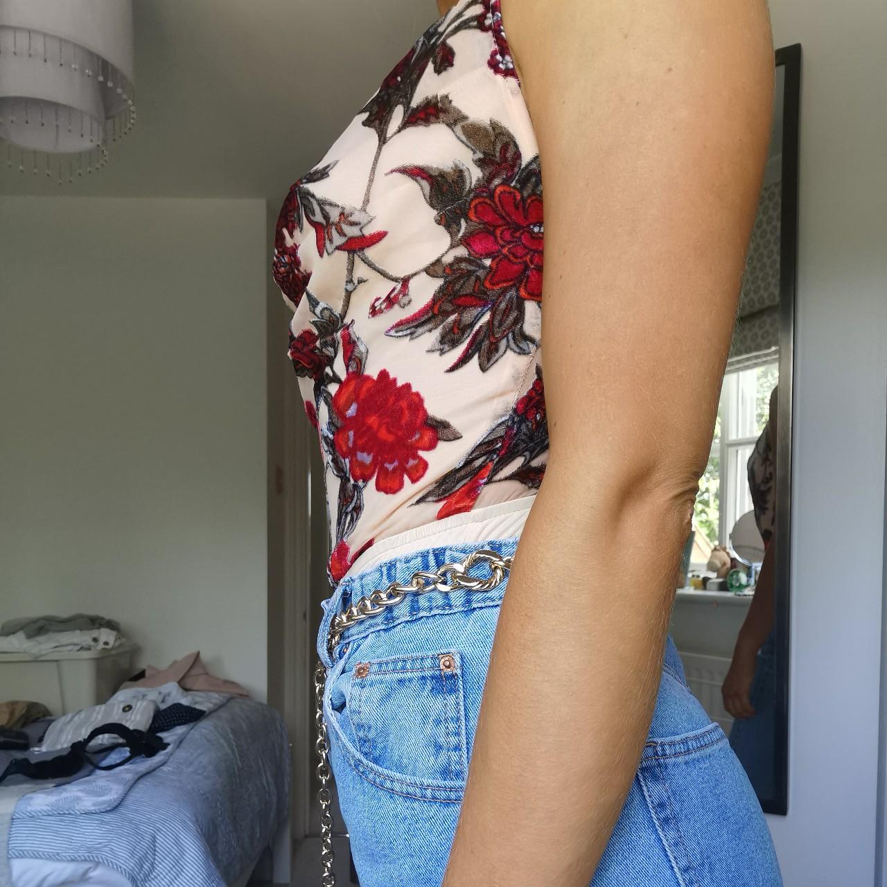 Megan Grubb X In the Style Floral Body... - Depop