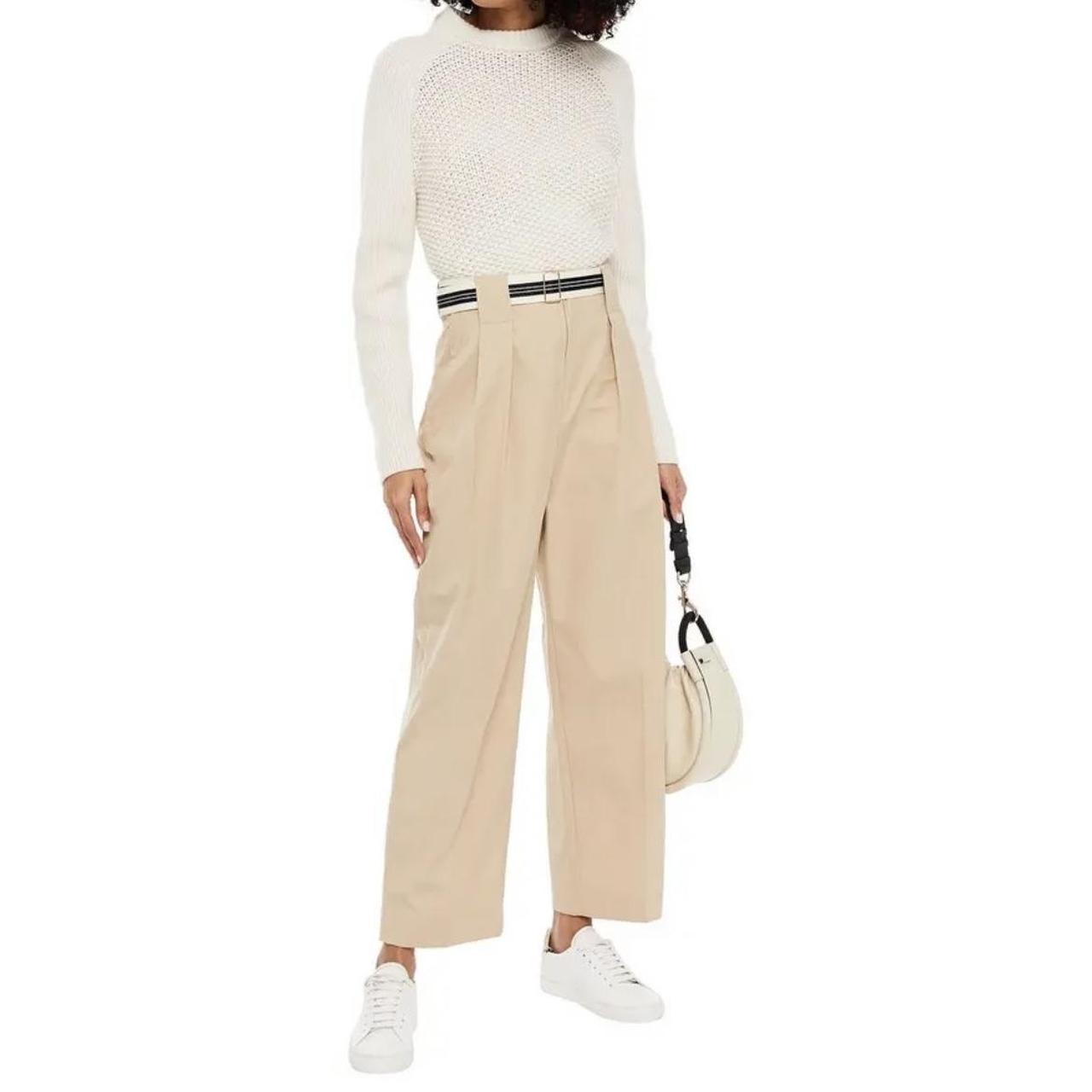 Sandro Paris Beige Trouser Perfect condition Depop